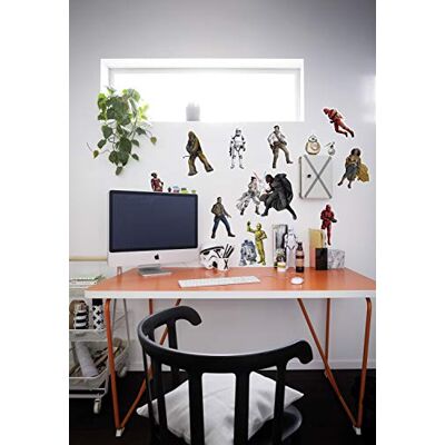 KOMAR Star Wars Helden Schurken Wandtattoo - 50x70 cm KOMAR Star Wars Helden Schurken Wandtattoo - 50x70 cm