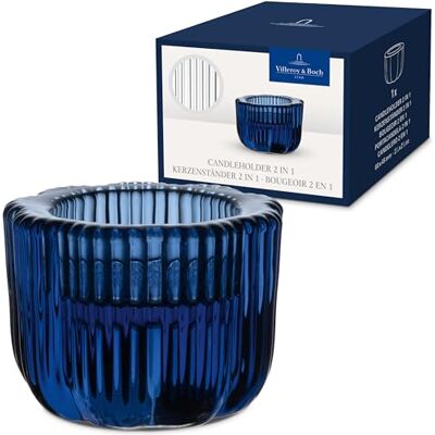 Villeroy & Boch - Fleur - Blau - Kerzenhalter Villeroy & Boch - Fleur - Blau - Kerzenhalter