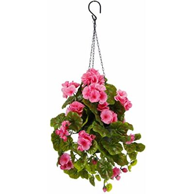 Flair Flower Künstliche hängende Geranien im Topf Geranienbusch Geranienhängeampel Seidenblumen Kunstblume Kunstpflanze Geranie Balkonblume Zimmerpflanze Klassische Pflanze Blütenbusch Grünpflanze Girlande Ranke Flair Flower Künstliche hängende Geranien im Topf Geranienbusch Geranienhängeampel Seidenblumen Kunstblume Kunstpflanze Geranie Balkonblume Zimmerpflanze Klassische Pflanze Blütenbusch Grünpflanze Girlande Ranke