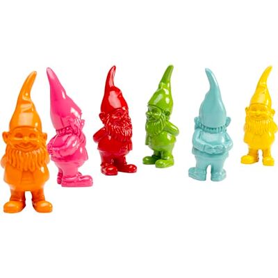 Kare Design Deko Figur Zwerg (6/TLG.), Mehrfarbig, Deko Objekt, Wohnaccessoires, Zwergen Motiv, 11x4x4 cm (H/B/T) Kare Design Deko Figur Zwerg (6/TLG.), Mehrfarbig, Deko Objekt, Wohnaccessoires, Zwergen Motiv, 11x4x4 cm (H/B/T)