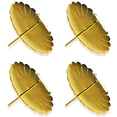 Riffelmacher & Weinberger Riffelmacher Adventskerzenhalter 4 Stück 7,5 cm 10715 Gold Schöne Metall Halter für Stumpenkerzen zum Adventskranz zu Weihnachten Adventszeit Weihnachtszeit Dekoration Riffelmacher & Weinberger Riffelmacher Adventskerzenhalter 4 Stück 7,5 cm 10715 Gold Schöne Metall Halter für Stumpenkerzen zum Adventskranz zu Weihnachten Adventszeit Weihnachtszeit Dekoration