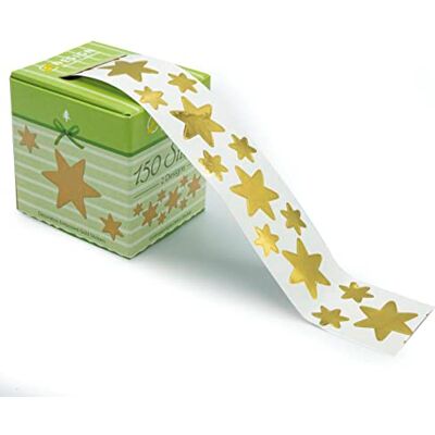 Avery ZDesign Weihnachtsaufkleber 'Sterne', goldfarben - Packung mit 3 Avery ZDesign Weihnachtsaufkleber 'Sterne', goldfarben - Packung mit 3