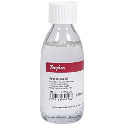 Rayher 1425200 Speckstein-Öl, Flasche 100 ml Rayher 1425200 Speckstein-Öl, Flasche 100 ml