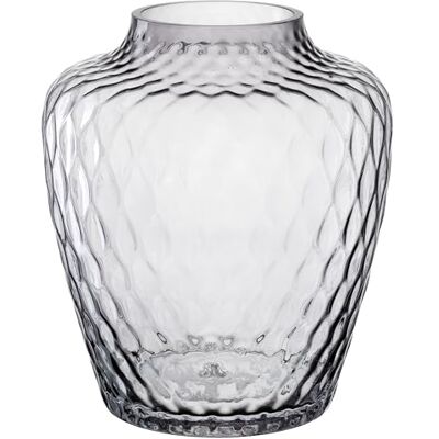 LEONARDO HOME Giulia Vase • 1 Stück • Blumenvase aus grauem Glas • ⌀8,5 cm • Stilvolle Vase mit haptischer Optik • Glasvase für kreative Blumensträuße • Zeitloses Design • Höhe 20 cm • grau • 055284 LEONARDO HOME Giulia Vase • 1 Stück • Blumenvase aus grauem Glas • ⌀8,5 cm • Stilvolle Vase mit haptischer Optik • Glasvase für kreative Blumensträuße • Zeitloses Design • Höhe 20 cm • grau • 055284