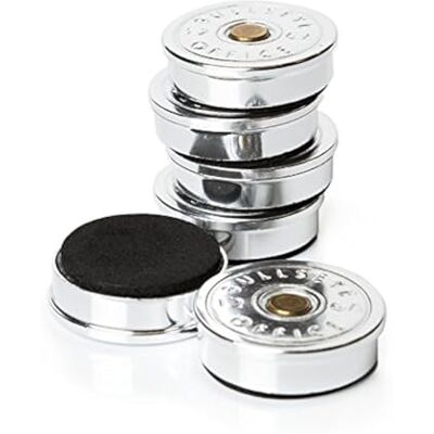 Bullseye Office 6er Set Schrotflinte Shell Magnete Perfekter Magnet Geschossen/Bullet zur Dekoration Ihres Hauses oder Büros als Büro-Magnete, Silber-Magnete und Kühlschrankmagnet für Männer Bullseye Office 6er Set Schrotflinte Shell Magnete Perfekter Magnet Geschossen/Bullet zur Dekoration Ihres Hauses oder Büros als Büro-Magnete, Silber-Magnete und Kühlschrankmagnet für Männer