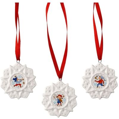 Hutschenreuther Mini-Set 3 teilig Sterne 2023-"Weihnachtsklänge mehrteilig Hutschenreuther Mini-Set 3 teilig Sterne 2023-"Weihnachtsklänge mehrteilig