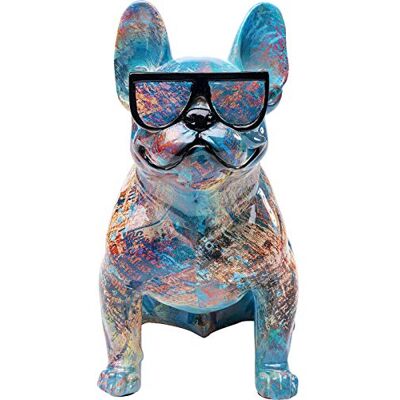 Kare Design Deko Figur Dog of Sunglass, Mehrfarbig, 36x19x32 cm, Deko Objekt, Wohnaccessoire, Dekoration, Hunde Motiv, Wohnzimmer Kare Design Deko Figur Dog of Sunglass, Mehrfarbig, 36x19x32 cm, Deko Objekt, Wohnaccessoire, Dekoration, Hunde Motiv, Wohnzimmer