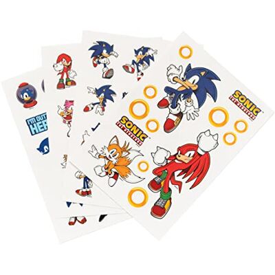 Grupo Erik Gadget Decals Abziehbild Sonic Kawaii Sticker Set wasserdichte und wiederverwendbare Aufkleber Gaming Fanartikel Grupo Erik Gadget Decals Abziehbild Sonic Kawaii Sticker Set wasserdichte und wiederverwendbare Aufkleber Gaming Fanartikel