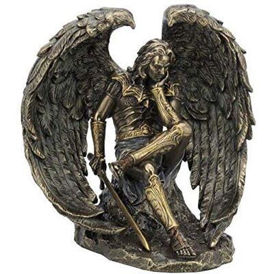 US Veronese Design Statue Lucifer der gefallene Engel, 16,5 cm, Kaltgs, bronzefarben US Veronese Design Statue Lucifer der gefallene Engel, 16,5 cm, Kaltgs, bronzefarben