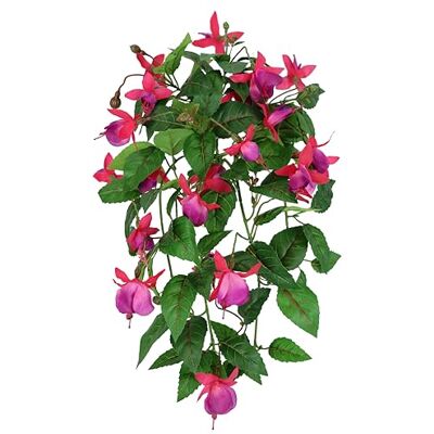 Flair Flower Kunstblumen Hänge-Pflanze mit Blüten Künstliche Blumen Seidenblumen Sommerblüher Hängeblume Hängend Blumenbusch Kunstpflanzen Terrasse Balkonpflanzen Terrassendeko, rosa Flair Flower Kunstblumen Hänge-Pflanze mit Blüten Künstliche Blumen Seidenblumen Sommerblüher Hängeblume Hängend Blumenbusch Kunstpflanzen Terrasse Balkonpflanzen Terrassendeko, rosa