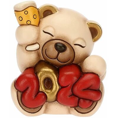 Thun Teddy Buon Anno 2024 - Keramik Weihnachtsdeko Thun Teddy Buon Anno 2024 - Keramik Weihnachtsdeko