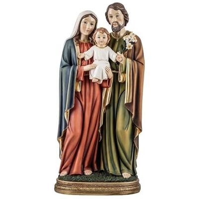 DRW Figur der Heiligen Familie aus Kunstharz, handbemalt, 40 cm DRW Figur der Heiligen Familie aus Kunstharz, handbemalt, 40 cm