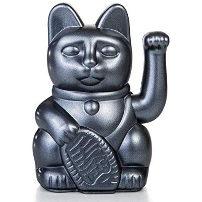 DONKEY Products Lucky Cat Galaxy Space Winkekatze Japanische Glücksbringer Deko-Katze in stylischem Chrome Farbton DONKEY Products Lucky Cat Galaxy Space Winkekatze Japanische Glücksbringer Deko-Katze in stylischem Chrome Farbton