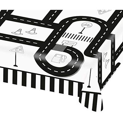 amscan On the Road Paper Tablecover 1.2m x 1.8m amscan On the Road Paper Tablecover 1.2m x 1.8m