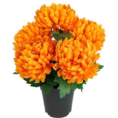 Flair Flower Kunstblume Chrysantheme im Topf Balkonpflanze Balkon-Pflanze Blume Busch Deko Dekoblume Hochzeit Chrysanthemenbusch Herbstdeko Herbstblume künstlich Kunstpflanze Pflanze Realistisch Topfpflanze Flair Flower Kunstblume Chrysantheme im Topf Balkonpflanze Balkon-Pflanze Blume Busch Deko Dekoblume Hochzeit Chrysanthemenbusch Herbstdeko Herbstblume künstlich Kunstpflanze Pflanze Realistisch Topfpflanze
