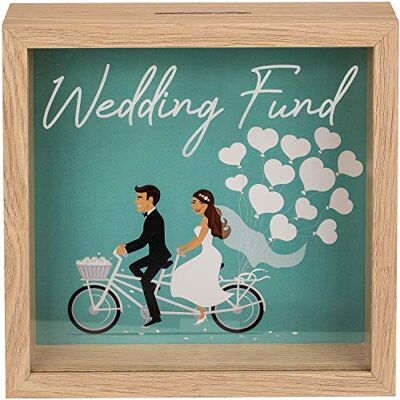 Out of the blue Sparschwein aus Holz/Sammlung für eine Hochzeit Hochzeitskasse/Maße: 20 x 20 cm Out of the blue Sparschwein aus Holz/Sammlung für eine Hochzeit Hochzeitskasse/Maße: 20 x 20 cm