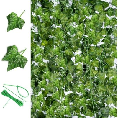 Noa Home Deco Efeu Künstlich Girlande Efeu Girlande12 Stück 2.2m Kunstpflanze Hängend Fake Efeus für Küche Hochzeit Balkon Garten Party Dekoration Büro Wanddekoration Noa Home Deco Efeu Künstlich Girlande Efeu Girlande12 Stück 2.2m Kunstpflanze Hängend Fake Efeus für Küche Hochzeit Balkon Garten Party Dekoration Büro Wanddekoration
