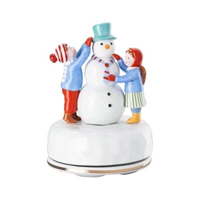 Hutschenreuther Weihnachten Sammelkollektion 2025 "Weihnachtsspiele Spieluhr groß; Höhe 16 cm/Ø 11,5 cm; limitiert auf 999 Exemplare; Melodie: Ihr Kinderlein kommet Hutschenreuther Weihnachten Sammelkollektion 2025 "Weihnachtsspiele Spieluhr groß; Höhe 16 cm/Ø 11,5 cm; limitiert auf 999 Exemplare; Melodie: Ihr Kinderlein kommet