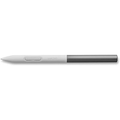 Wacom Ein Standardstift (für 2023 Edition One Displays und Tablets), weiße Vorderseite/graue Rückseite Wacom Ein Standardstift (für 2023 Edition One Displays und Tablets), weiße Vorderseite/graue Rückseite