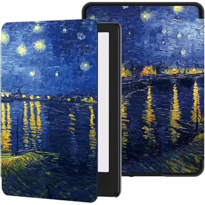 Elalove Schutzhülle für Kindle E-Reader 6.2 Zoll (11. Generation 2024/2022), Schutzhülle mit automatischer Standby-/Weckfunktion, Kratzfest, Sternenhimmel-Modell Elalove Schutzhülle für Kindle E-Reader 6.2 Zoll (11. Generation 2024/2022), Schutzhülle mit automatischer Standby-/Weckfunktion, Kratzfest, Sternenhimmel-Modell