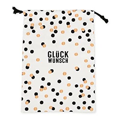 Grafik-Werkstatt Geschenkbeutel aus 100% Baumwolle Geschenktüte Verpackung Glückwunsch Grafik-Werkstatt Geschenkbeutel aus 100% Baumwolle Geschenktüte Verpackung Glückwunsch