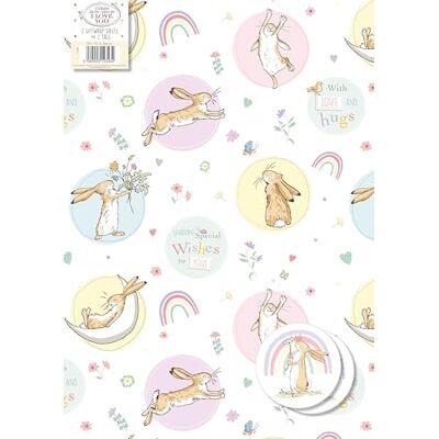 Guess Geschenkpapier, 2 Bögen, 2 Etiketten, Geschenkpapier, Geburtstag, Feiern Guess Geschenkpapier, 2 Bögen, 2 Etiketten, Geschenkpapier, Geburtstag, Feiern