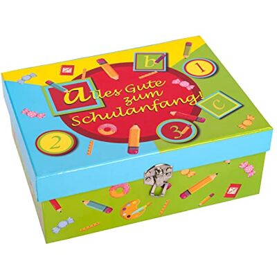 Idena 30262 Kinder Schulgeschenkbox - Mit Bleistiften & Süßigkeiten - FSC Mix Idena 30262 Kinder Schulgeschenkbox - Mit Bleistiften & Süßigkeiten - FSC Mix