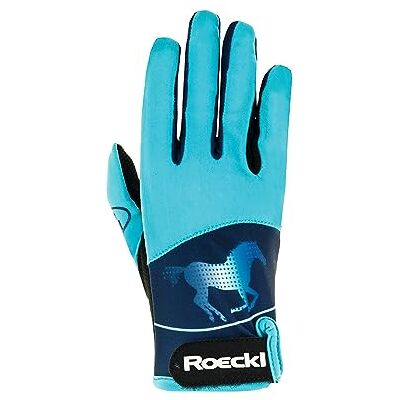 Roeckl Sports Reithandschuh Kansas, Kids Sommer Handschuh, Türkis 4 Roeckl Sports Reithandschuh Kansas, Kids Sommer Handschuh, Türkis 4