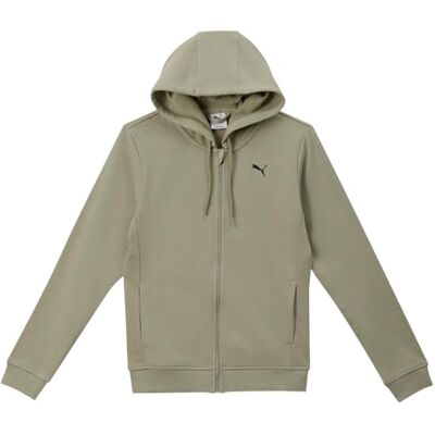 Puma Unisex Tad Essential Ft Fz Sweatjacken, Lux Army, L EU Puma Unisex Tad Essential Ft Fz Sweatjacken, Lux Army, L EU