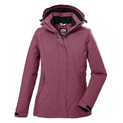 Killtec Damen Funktionsjacke/Outdoorjacke mit abzippbarer Kapuze KOW 37 WMN JCKT, hellpflaume, 50, 39702-000 Killtec Damen Funktionsjacke/Outdoorjacke mit abzippbarer Kapuze KOW 37 WMN JCKT, hellpflaume, 50, 39702-000