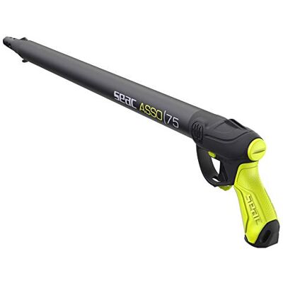 SEAC Asso S/R, pneumatische Harpune ohne Regler, Anti-Stress-Gummigriff, 75 cm SEAC Asso S/R, pneumatische Harpune ohne Regler, Anti-Stress-Gummigriff, 75 cm