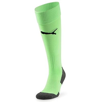 Puma Herren Team Liga Core Fußballsocken, Fizzy Lime- Black, 2 EU Puma Herren Team Liga Core Fußballsocken, Fizzy Lime- Black, 2 EU