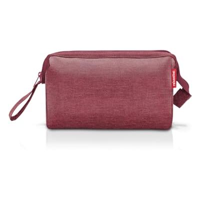 reisenthel travelcosmetic Twist Maroon Starke robuste und praktische Reisekosmetiktasche, Handschlaufe, wasserabweisendes Material reisenthel travelcosmetic Twist Maroon Starke robuste und praktische Reisekosmetiktasche, Handschlaufe, wasserabweisendes Material