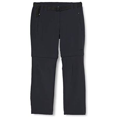 CMP Damenhose mit Reißverschluss, Anthrazit, XS CMP Damenhose mit Reißverschluss, Anthrazit, XS