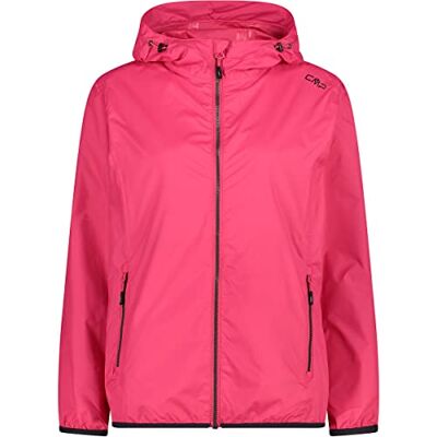 CMP Damenjacke mit Regenkapuze, Erdbeere, XXXL CMP Damenjacke mit Regenkapuze, Erdbeere, XXXL