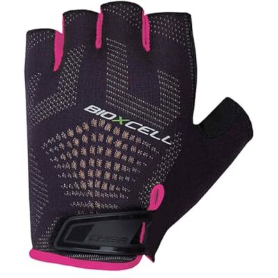 Rio Unisex BioXCell Super Fly Handschuhe, Black/Pink, S Rio Unisex BioXCell Super Fly Handschuhe, Black/Pink, S