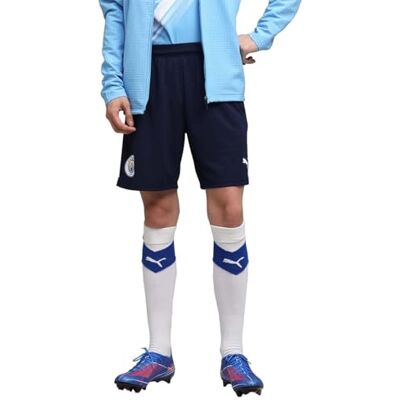Puma Manchester City FC Herren Trainingshorts mit Tasche 25/26, Blau (Deep Navy), XXL Puma Manchester City FC Herren Trainingshorts mit Tasche 25/26, Blau (Deep Navy), XXL