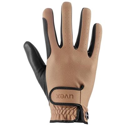 Uvex tensa II wiederstandsfähiger Reithandschuh für Damen und Herren exzellenter Grip & strapazierfähig touchscreenfähig Caramel-Black 7 Uvex tensa II wiederstandsfähiger Reithandschuh für Damen und Herren exzellenter Grip & strapazierfähig touchscreenfähig Caramel-Black 7