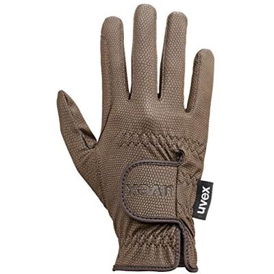 Uvex Sportstyle dehnbarer Reithandschuh für Damen und Herren exzellenter Grip & strapazierfähig touchscreenfähig Brown 9.5 Uvex Sportstyle dehnbarer Reithandschuh für Damen und Herren exzellenter Grip & strapazierfähig touchscreenfähig Brown 9.5