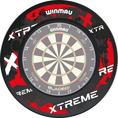 WINMAU Dartboard Surround Ring Xtreme/Outshot/MvG extra starker Schutzring & Wandprotektor für Dartscheibe, widerstandsfähiges Dart Surround Zubehör, professionell, Design-Editionen, mehrere Farben WINMAU Dartboard Surround Ring Xtreme/Outshot/MvG extra starker Schutzring & Wandprotektor für Dartscheibe, widerstandsfähiges Dart Surround Zubehör, professionell, Design-Editionen, mehrere Farben