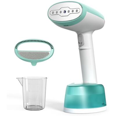 AROEVE Steamer Dampfglätter, 1500W Hand Dampfbürste mit 365ml Wassertank, 2 Dampfmodi, Schnelle Erwärmung, bis zu 30 g/min Dampf, Tragbarer und kompakter Faltenentferner für Zuhause, Büro und Reisen AROEVE Steamer Dampfglätter, 1500W Hand Dampfbürste mit 365ml Wassertank, 2 Dampfmodi, Schnelle Erwärmung, bis zu 30 g/min Dampf, Tragbarer und kompakter Faltenentferner für Zuhause, Büro und Reisen