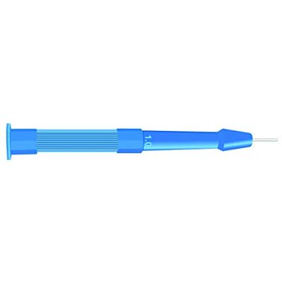 GIMA Sterile Einweg-Biopsieküretten/-stanzen, scharfe Klinge aus nahtlosem rostfreiem Edelstahl, Latex-frei, gerippter Handgriff, Größe: Ø 1 mm, Klingenlänge 8 mm, 10 Küretten in Blister. GIMA Sterile Einweg-Biopsieküretten/-stanzen, scharfe Klinge aus nahtlosem rostfreiem Edelstahl, Latex-frei, gerippter Handgriff, Größe: Ø 1 mm, Klingenlänge 8 mm, 10 Küretten in Blister.