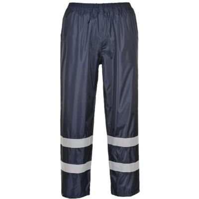 Portwest F441 Klassische Regenhose Verschweißte Nähte Reißverschluss Leicht Marine, 2XL, EN 343 Klasse 3:1, EN 17353, 100% Polyester, PVC Beschichtet, Wasserdicht Portwest F441 Klassische Regenhose Verschweißte Nähte Reißverschluss Leicht Marine, 2XL, EN 343 Klasse 3:1, EN 17353, 100% Polyester, PVC Beschichtet, Wasserdicht