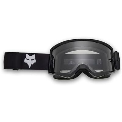 Fox Racing Main Core Goggle – Motocross Brille – UV Schutz – Tear-Off Funktion – VLS System – Triple-Layer Schaum – Lexan Linse – Black, Größe: OS Fox Racing Main Core Goggle – Motocross Brille – UV Schutz – Tear-Off Funktion – VLS System – Triple-Layer Schaum – Lexan Linse – Black, Größe: OS