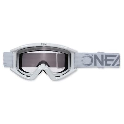 O'NEAL Motocross Brille Fahrradbrille Herren Damen B-Zero Goggle I MX MTB DH FR I Motorradbrille 100% UV-Schutz I Schlag & kratzfestes Glas I Weiß I Größe One Size O'NEAL Motocross Brille Fahrradbrille Herren Damen B-Zero Goggle I MX MTB DH FR I Motorradbrille 100% UV-Schutz I Schlag & kratzfestes Glas I Weiß I Größe One Size