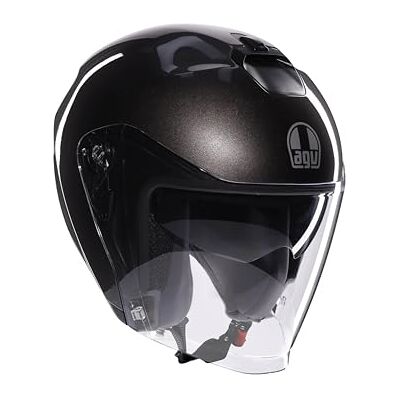 AGV Irides Mono Asfalto Grau - Motorradhelm E2206 für Stadtverkehr AGV Irides Mono Asfalto Grau - Motorradhelm E2206 für Stadtverkehr