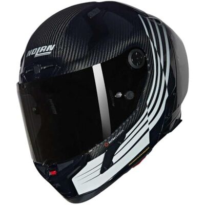 Nolan HELMET X-804 RS ALA 345 M, Carbon/White/Black Nolan HELMET X-804 RS ALA 345 M, Carbon/White/Black