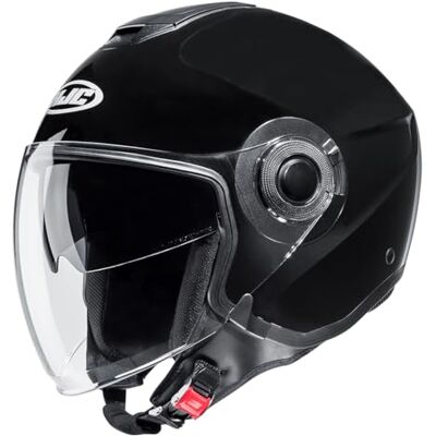 HJC , Motorrad-Jethelm i40N Schwarzes Metall, M HJC , Motorrad-Jethelm i40N Schwarzes Metall, M