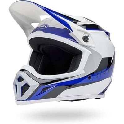 BELL MX-9 MIPS RIFT ECE Helme Erwachsene Unisex Schutzausrüstung, Fahrradhelm, Motocross-Helm, Motocross-Schutzhelm, Blau/Weiß, L BELL MX-9 MIPS RIFT ECE Helme Erwachsene Unisex Schutzausrüstung, Fahrradhelm, Motocross-Helm, Motocross-Schutzhelm, Blau/Weiß, L