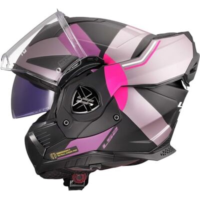 LS2 , Modularer Motorradhelm ADVANT X ULTRA Matt Grey Purple, M LS2 , Modularer Motorradhelm ADVANT X ULTRA Matt Grey Purple, M